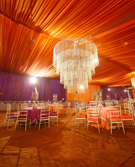 Wedding venue decoration by Hari Om tent event